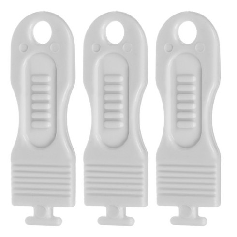 Bezpečnostní záslepky do zásuvek 15 ks + klíč - bílé