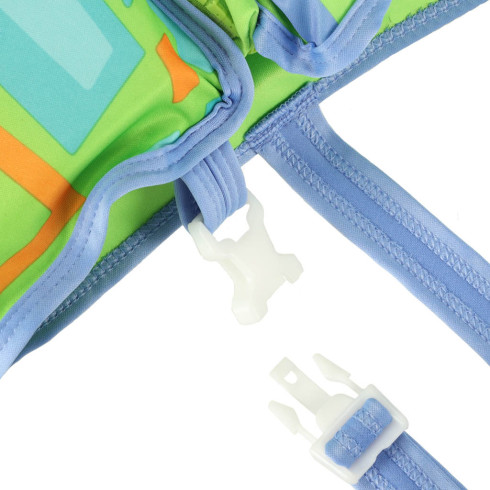 Detská plavecká vesta Aquastar pre deti od 1 do 3 rokov - zelená