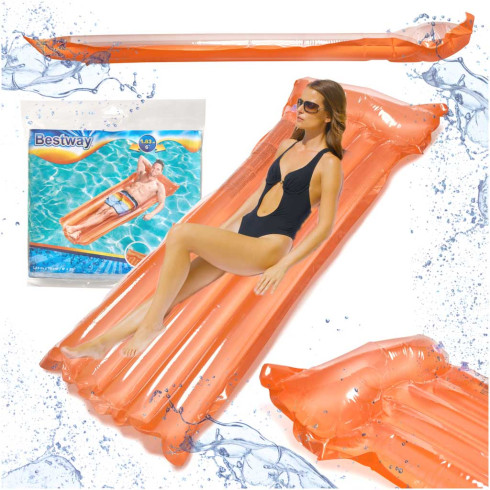 Nafukovací matrac Bestway 183 cm  - oranžový