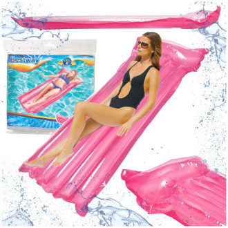Nafukovací matrac Bestway 183 cm  - ružový