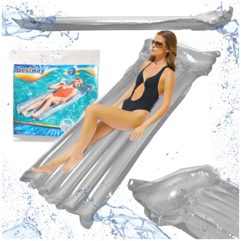 Nafukovací matrac Bestway 183 cm  - sivý