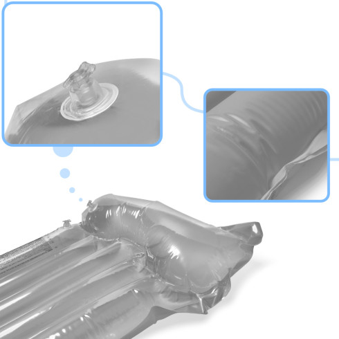 Nafukovací matrac Bestway 183 cm  - sivý