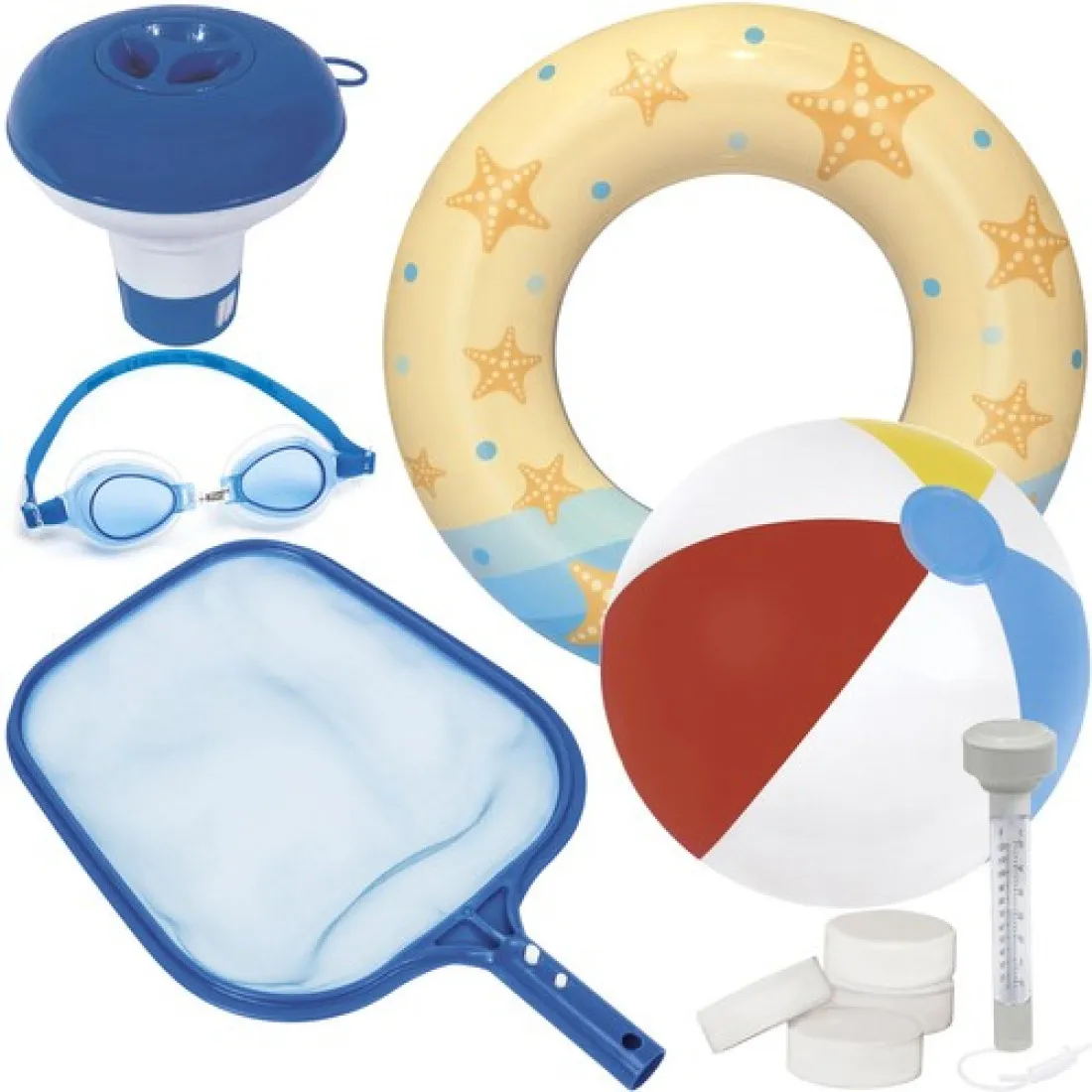 Sada príslušenstva k bazénu 7v1