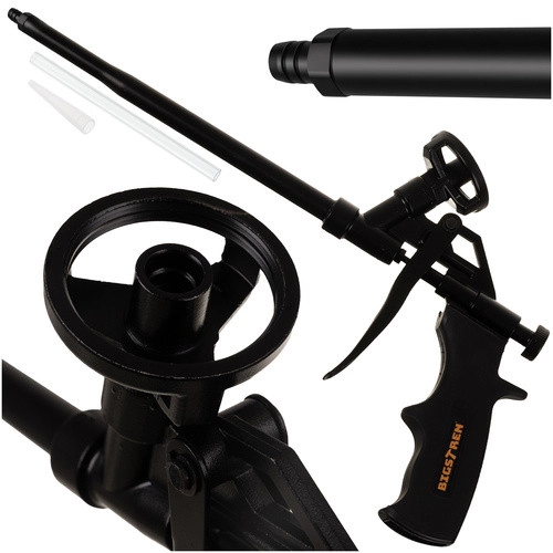 Montážní pistole na PU pěnu, kovová