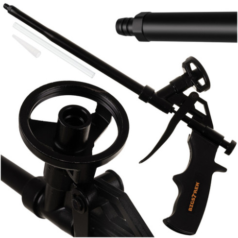 Montážní pistole na PU pěnu, kovová