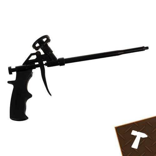 Montážní pistole na PU pěnu, kovová