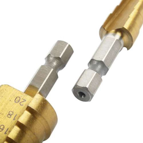 Súprava kužeľových vrtákov, 3 ks