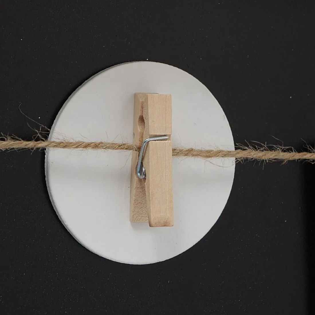 Dřevěná dekorační nástěnka na fotky Coffee