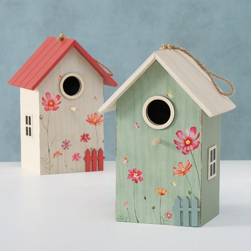 Drevená vtáčia búdka - 22 cm