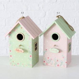 Drevená vtáčia búdka Antonia - 22 cm