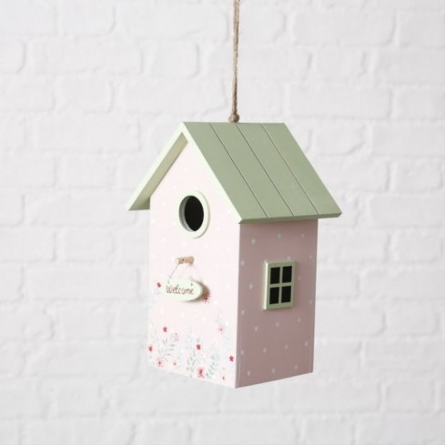 Drevená vtáčia búdka Antonia - 22 cm