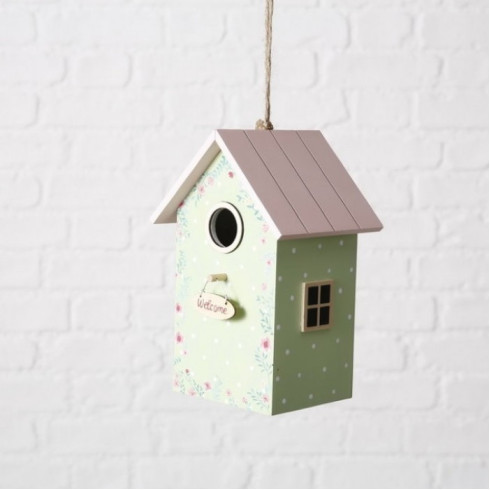 Drevená vtáčia búdka Antonia - 22 cm