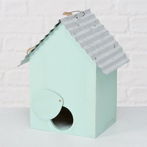 Drevená vtáčia búdka pre vtáčiky - 18 cm