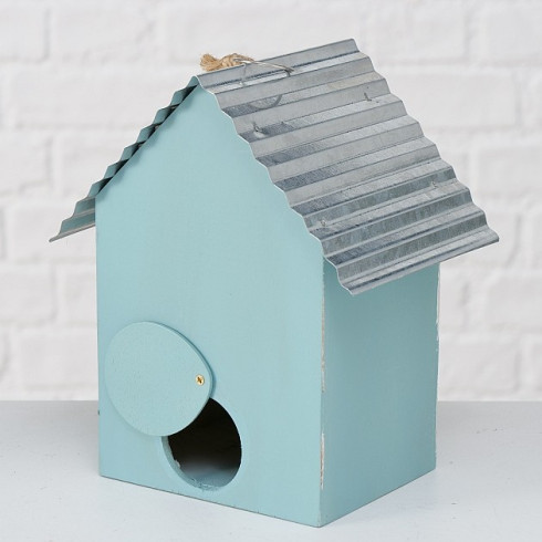 Drevená vtáčia búdka pre vtáčiky - 18 cm