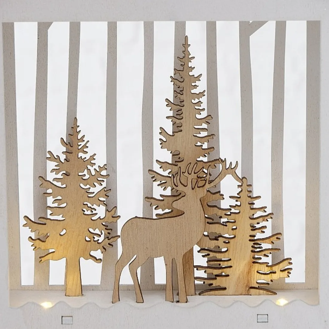 LED svietiaci domček 23 cm