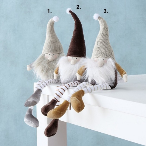 Vianočná dekorácia škriatok 44 cm