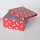 Vianočná kartónová darčeková krabica motív Vianočný Sob - vel. 4