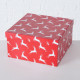 Vianočné kartónové darčekové  krabice motív Vianočný Sob - set 4ks