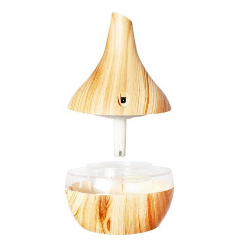 Ultrasonický USB aromatický zvlhčovač vzduchu 300ml - svetlo hnedý