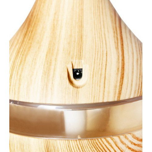 Ultrasonický USB aromatický zvlhčovač vzduchu 300ml - svetlo hnedý