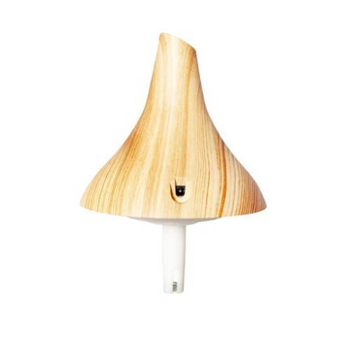 Ultrasonický USB aromatický zvlhčovač vzduchu 300ml - svetlo hnedý