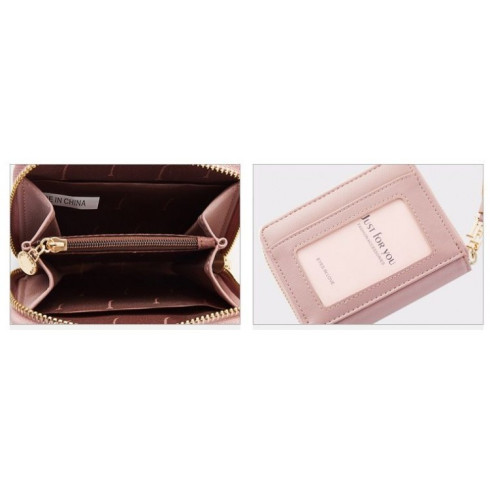 Dámska peňaženka - 11,5 cm ružová