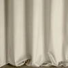 Designová závěs Rosa z jemného sametu - 135x300 cm - béžový uchycení řasící páska
