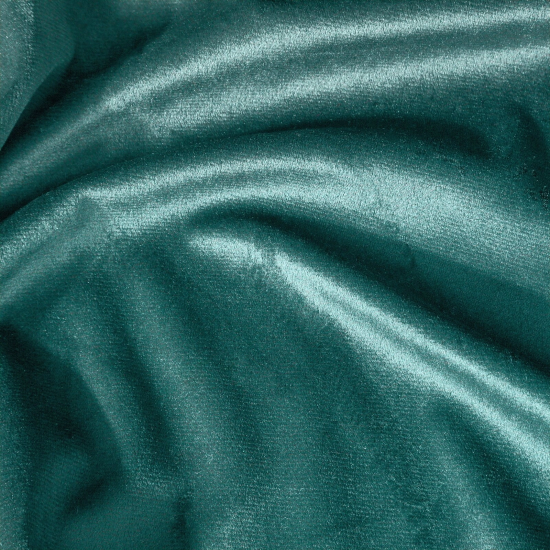 Dizajnový záves Rosa z jemného zamatu - 135x300 cm - tmavo tyrkysový uchytenie riasiaca páska