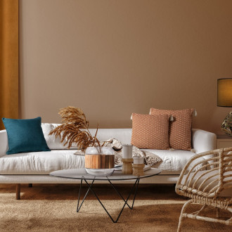 Marocká bavlnená obliečka na vankúš Terra so strapcami 60x60 cm