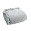 Prehoz 220x240 cm mikrovláknový, strieborný