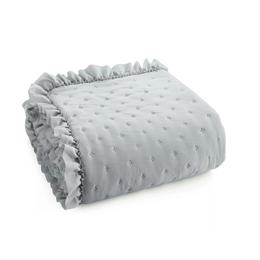 Prehoz 220x240 cm mikrovláknový, strieborný