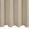 Záves Adari z hladkej matnej látky 140x250 cm - béžový, uchytenie dekoračné kolieska