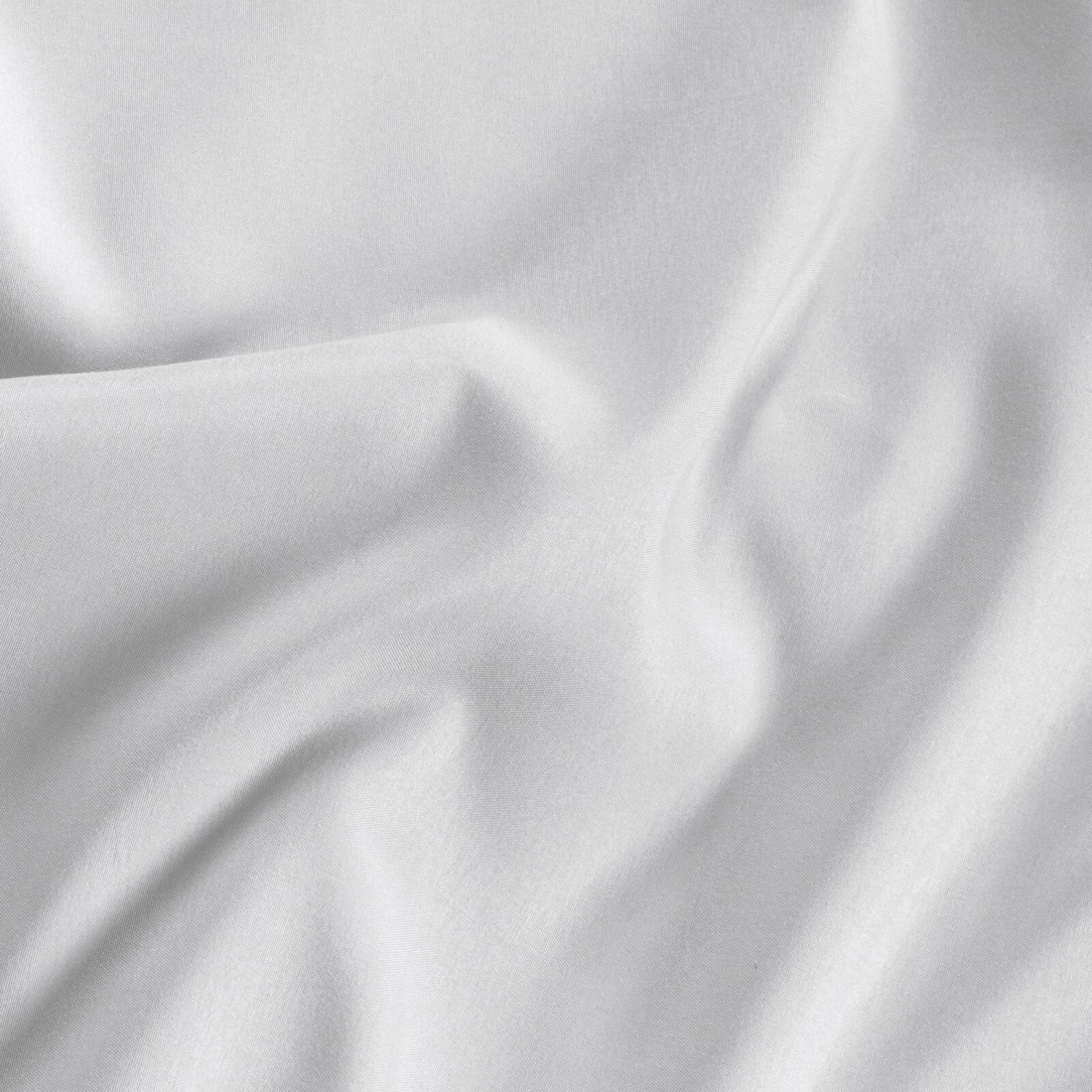 Záves Adari z hladkej matnej látky 140x250 cm - biely, uchytenie dekoračné kolieska