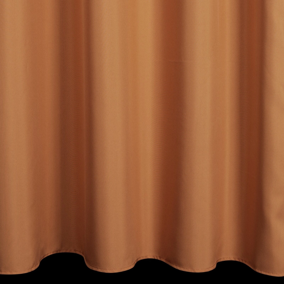 Záves Rita z hladkej látky 140x250 cm - červená hliníková, uchytenie dekoračné kolieska