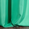 Rita függöny sima anyagból 140 x 250 cm - mentazöld, dekoratív karikás rögzítéssel