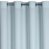 Rita függöny sima szövetből, 140 x 250 cm - platinaszínű, dekoratív karikás rögzítés