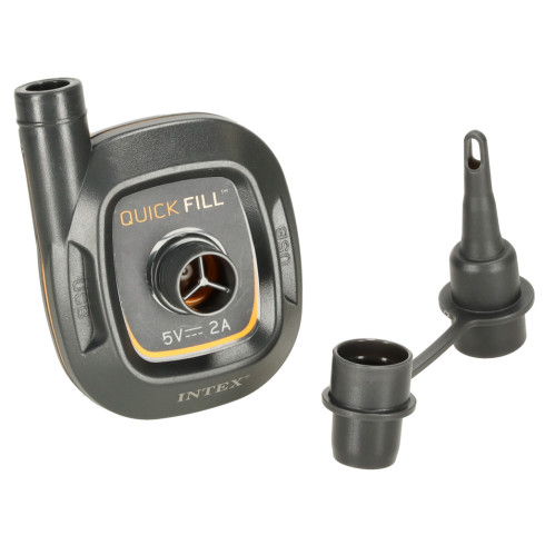 Mini USB elektrická pumpa 5V/2A, 3 nástavce