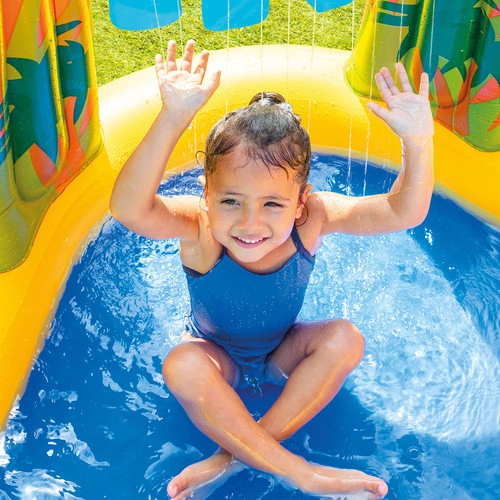 Nafukovací bazén – multifunkční mini aquapark 5 v 1