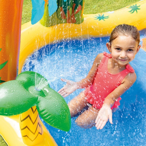 Nafukovací bazén – multifunkční mini aquapark 5 v 1