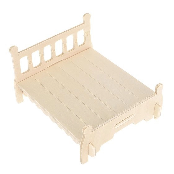 3D puzzle - nábytok pre bábiky 34 ks