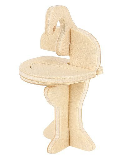 3D puzzle - nábytok pre bábiky 34 ks