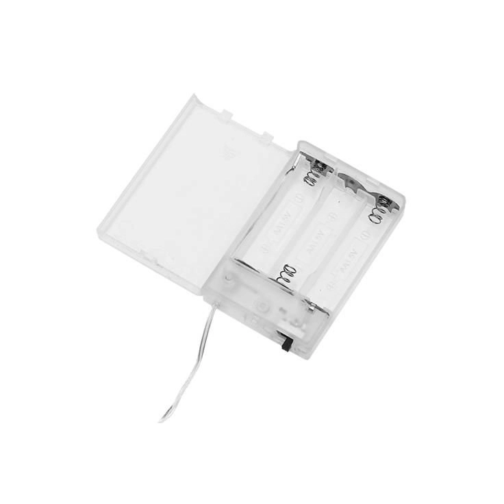 Dekorativní LED osvětlení 100 LED, 10 m - studená bílá, na baterky