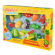 Dětská plastová sada ovoce a zeleniny - 13 dílná