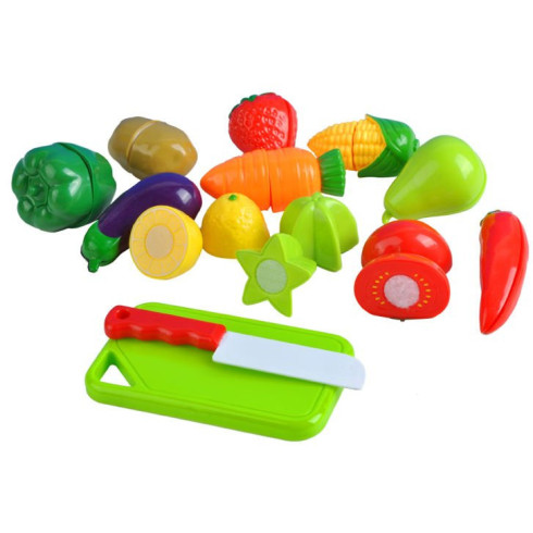 Detská plastová sada ovocia a zeleniny - 13 dielna