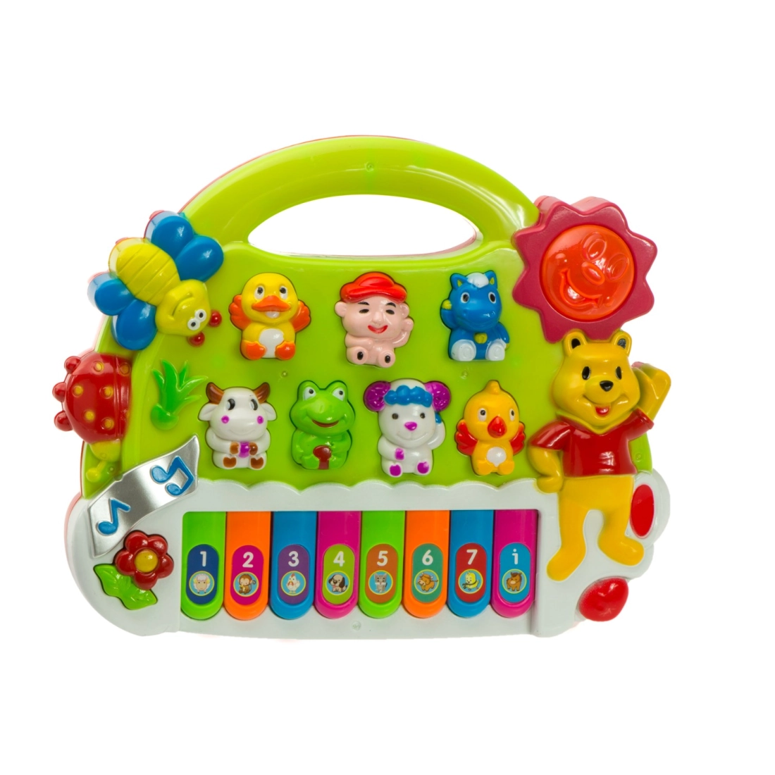 Detské edukačné piáno - zvieratká