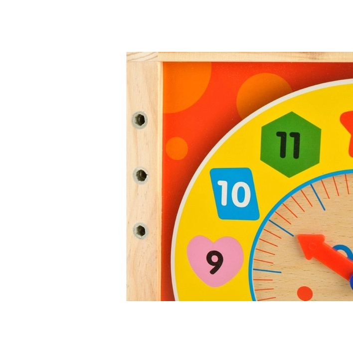 Drevená motorická kocka - chodítko pre deti