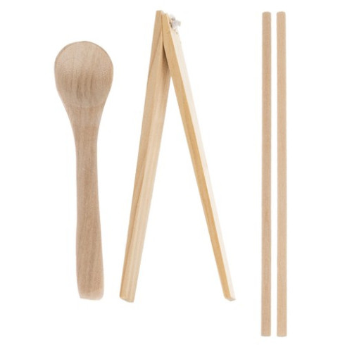 Dřevěné korálky puzzle