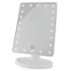 Kozmetické zrkadlo 16 LED, biele