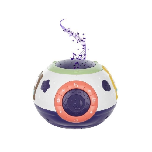 Noční LED světlo s projektorem a polohou 3v1