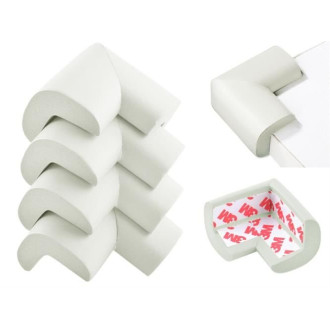 Penová ochrana rohov - biela 4 ks